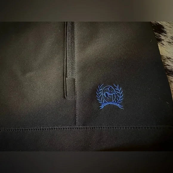 Brand New Men’s Black Cinch Vest Embroidered with Harris Saddlery. - Picture 6 of 6